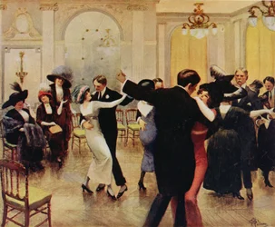 Doing the Tango, published in Femina, 1913